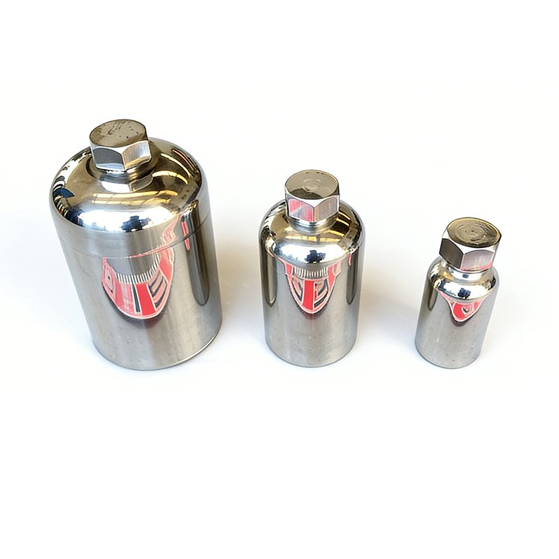 小型不銹鋼儲物瓶 1L、0.5L、0.2L